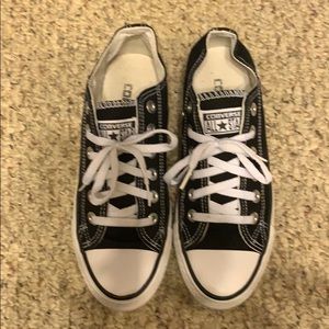Black and White Converse